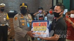 Kapolres Datangi Sejumlah Cafe di Sumenep
