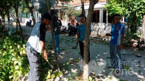 Cara Pemdes Jate Sumenep Ciptakan Hidup Bersih di Tengah Pandemi Covid-19