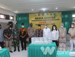 Salurkan Bantuan Rp 500 Juta Lebih untuk Penanganan Covid-19 di Sumenep, Ini Pesan Ketua Banggar DPR RI
