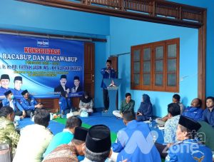 Fattah Jasin Urai Visi-Misi di Hadapan Kader Partai Demokrat