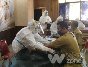 Masuk Kerja Usai Libur Panjang, ASN Pemkab Gresik Dirapid Tes
