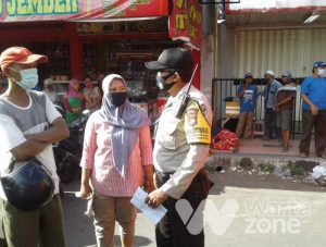 Pedagang Tempe Mati Mendadak di Pinggir Jalan Pasar Kepatihan Jember