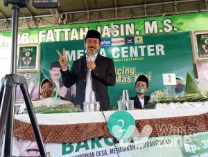 Gus Acing – Mas Kiai Gelar Tasyakuran di Rumah Pemenangan, Usai Pengundian Nomor Urut