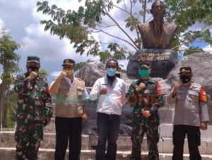 Kunjungi Setigi, Dandim Gresik Salut Kinerja Kades Sekapuk Pulihkan Ekonomi di Tengah Pandemi