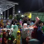Foto; Sebanyak 150 anak di Komplek Perumahan D'Kebonsari Village, Kelurahan Kebonsari, Kecamatan Sumbersari, menggelar pawai peringatan Maulid Nabi Muhammad SAW.