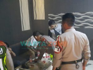 Sejumlah Pasangan Diamankan Saat Pesta Miras di Kafe Apoeng Kheta Saronggi