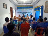 Foto: KPU Kabupaten Sumenep, Madura, bersama Amos, saat menggelar acara sosialisasi khusus pemilih pemula dalam Pilbup setempat tahun 2020.