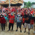 Foto: Said Abdullah Institute (SAI), saat menggelar senam bersama warga Kelurahan Karangduak, Kecamatan Kota Sumenep.