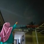 PEKAT: Kabut asap yang mengelilingi dua kecamatan di Sumenep (Hayat for wartazone.com)