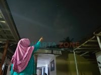 PEKAT: Kabut asap yang mengelilingi dua kecamatan di Sumenep (Hayat for wartazone.com)