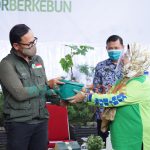 Wali Kota Bogor, Bima Arya, didampingi Kepala DKPP Kota Bogor Anas S. Rasmana.