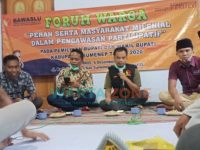 Foto; Badan Pengawas Pemilu (Bawaslu) Kabupaten Sumenep, saat menggelar Forum bersama Asosiasi Media Online Sumenep (AMOS), Minggu (06/12) sore.