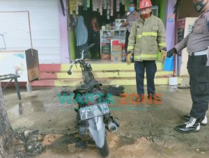 Pemilik Toko di Sumenep Terbakar Usai Isi Bensin Eceran