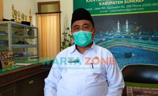 LUGAS: Kasi PHU Kemenag Sumenep, Moh Rifa'i Hasyim (Foto: Abd Wakid)
