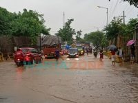 Foto: lokasi Jalur Jember-Lumajang terendam Banjir.