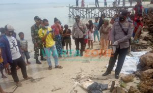 Mayat Pria Tanpa Identitas Gegerkan Warga Raas Sumenep