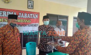 Gelar Sertijab, Begini Harapan Kades Lombang Juherman di Penghujung Jabatannya