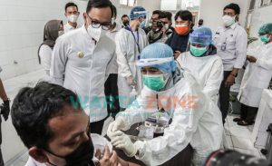 Masuk Hari ke Sembilan, Dua Ribu Lebih Tenaga Kesehatan di Kota Bogor Selesai Divaksin