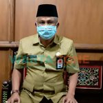 BERKOPIAH: Plt Kepala Dinas Pendidikan Sumenep, Moh. Iksan, saat ditemui beberapa waktu lalu (Foto: Abd Wakid)