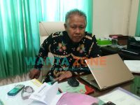 JELAS: Kepala DPK Sumenep, Achmad Masuni saat ditemui di ruang kerjanya beberapa waktu lalu (Foto: Abd. Wakid)