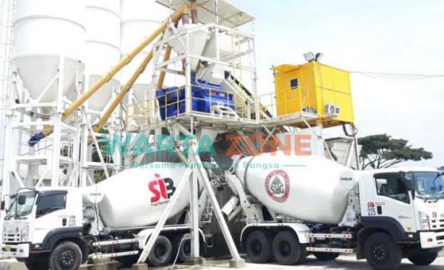 PT. Semen Indonesia Beton (SIB) memasok kebutuhan beton siap pakai sebanyak 11.500 m3 untuk renovasi Masjid Istiqlal Jakarta