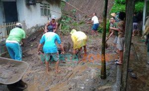 Akibat Hujan Deras di Sertai Longsor, Musala di Jember Rusak Parah