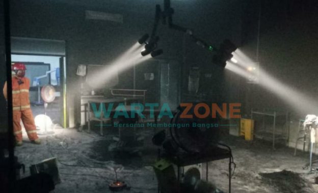 Foto: Ruang Operasi Covid-19 RSD dr.Soebandi yang terbakar dini hari akibat Alat Hepa Filter yang meleleh.