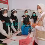 Foto: Bupati Jember Faida, saat menjalani suntik Vaksin Sinovac Covid- 19 tahap pertama.