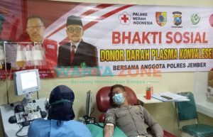 Gandeng RS dr Soebandi, PMI Jember Salurkan Kantong Plasma Konvalesen untuk Pasien COVID-19