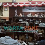 KHIDMAT: Penyampaian jawaban fraksi-fraksi DPRD Sumenep tentang 4 Raperda (Foto: Abd Wakid)