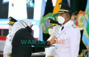 Dilantik Sesi Pertama, Fauzi-Eva Resmi Jadi Bupati dan Wabup Sumenep