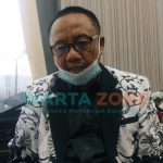 Foto: Ketua Asosiasi dan Organisasi PGRI Jember, Supriyono, saat dikonfirmasi di Kantornya Jalan Semangka, Baratan, Kecamatan Patrang, Jember.