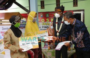 Hadiri Launching Penyaluran BLT-Desa 2021, Bupati Fauzi: Prioritas Perbaikan Ekonomi Akibat Pandemi