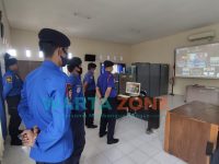 Foto : Upacara HUT-102 Pemadam Kebakaran yang dilaksanakan secara daring di Mako Pemerintah Kabupaten Jember.