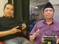 BERDUKA: Dua sosok figur berpengaruh di Sumenep tutup usia, Dirut BPRS Bhakti Sumekar, Novi Sujatmiko (kiri) dan Mantan Wakil Bupati Sumenep, Soengkono Sidik. (Foto: Istimewa)
