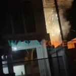 Kantor Bakesbangpol Jember Dilalap Si Jago Merah. (Foto; Istimewa)