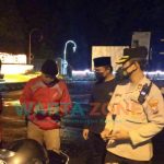 Foto: Polisi di Jember saat melakukan pengecekan kendaraan bermotor yang tidak standar dan mencegah terjadinya balap liar.