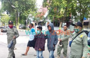 Satpol PP Pamekasan Amankan 3 Pengamen Jalanan Lintas Kabupaten