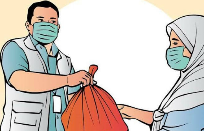 Ilustrasi penyaluran bantuan sosial (Foto: Istimewa)