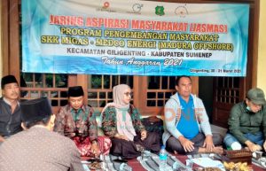 Pemdes Jate Giliraja Gelar Musdes, Bahas Program Jasmas Bersama Medco Energi