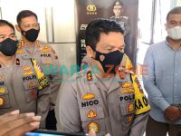 LANGSUNG: Kapolda Jatim, Irjen Pol Nico Afinta, saat memberikan keterangan kepada sejumlah media (Dok. WARTA ZONE)