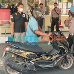 KETAT: Penjagaan di pintu masuk Mapolres Sumenep (Foto: DOK. WARTA ZONE)