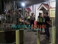 Foto: Jajaran Polres Sumenep bersama Kodim 0827 saat pengamanan jalannya perayaan ibadah paskah di Gereja Katholik Maria Gunung Karmel, Jalan Slamet Riadi, Desa Pabian, Sumenep.