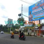 JELAS: Baliho tunda mudik menjelang lebaran Idul Fitri 1442 H di wilayah Kabupaten Jember (Foto: Nur Imatus Safitri)