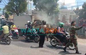 Mobil Boks Dikabarkan Terbakar di Pasar Bluto Sumenep