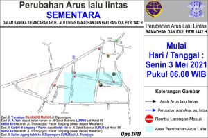 Arus Lalu Lintas di Segitiga Emas Kota Jember Mengalami Perubahan, Berlaku Mulai 3 Mei