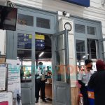 Foto: Stasiun Kereta Api Jember terpantau mulai ramai menjelang arus mudik Idul Fitri 1442 H.