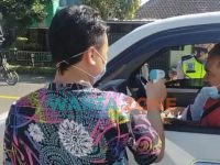 Foto: Pantauan dari pos penyekatan jalur Banyuwangi - Jember di Desa Garahan Kecamatan Silo, Kabupaten Jember.