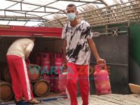 Foto: Gas elpiji ukuran 3 kg yang sudah didapat atau mengalami kelangkaan di beberapa wilayah di Kabupaten Jember.