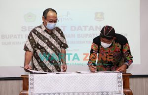 Bupati Sumenep Terima Hibah Aset BMN dari BPWS